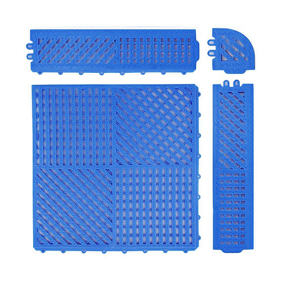 Antibeleg 30x30 PVC-Boden-Mat Spas Verandas Interlocking Plastic-Bodenfliesen