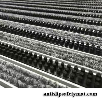 Aluminiumteppich-Staubbekämpfungs-vertiefter Boden Mat For Public Building