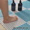 30cm durchlöchert ineinandergreifender Antiermüdungs-Boden Mats Shower Mat With Dränage