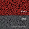 12MM Schleifen-Kissen-Tür-Mat Anti Slip PVC-Boden-Mat Vinyl Coil Carpet Roll-Läufer