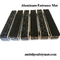 Tiefen-Teppich-im Freien Gummieinsatz der Aluminiumlegierungs-Eingangsgeschoss-Matten-20mm